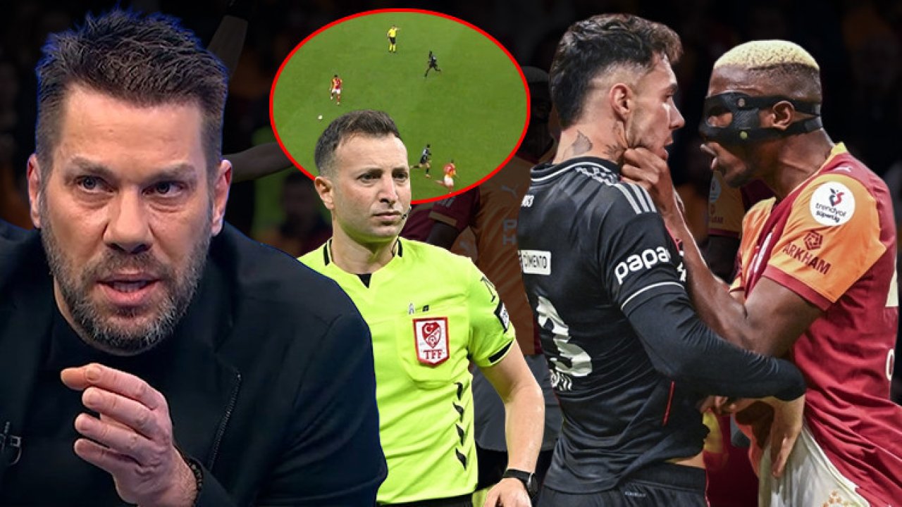 Fırat Aydınus, Galatasaray-Beşiktaş derbisindeki hakem kararlarını değerlendirdi: &#039;Osimhen&#039;in 2, Emirhan&#039;ın 1 kırmızı kartlık eylemi var!&#039;