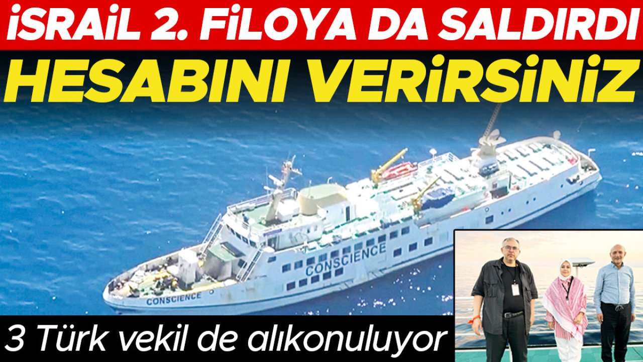 Gazze filosuna İsrail baskını