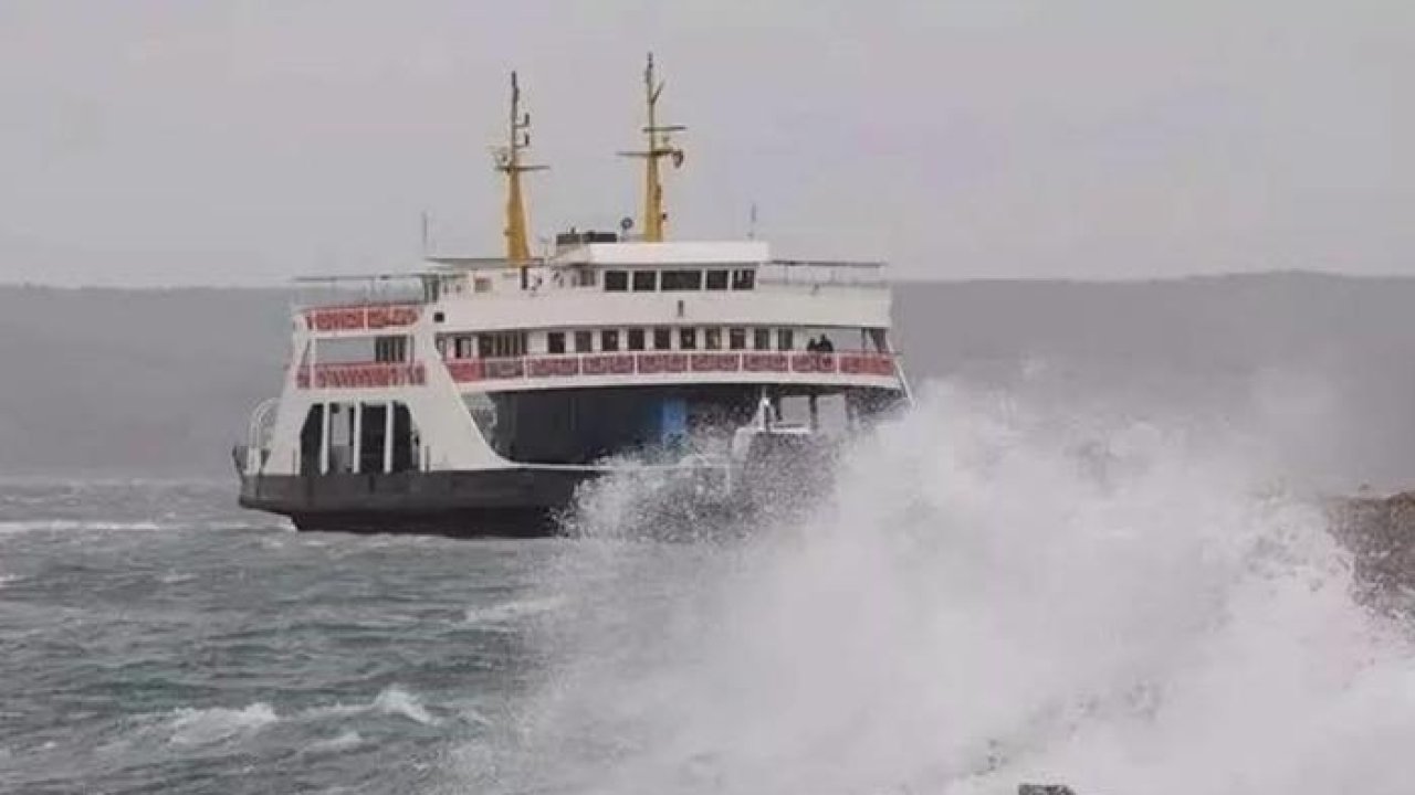 İDO ve Marmara Roro seferleri iptal edildi