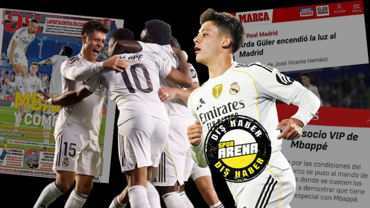 İspanya&#039;da Arda Güler manşetlerde: &#039;Onu yedek kulübesinde tutmak bir günah!&#039;, Real Madrid&#039;i kurtardı&#039;, &#039;Çıkmazdan çıkış yolunu gösterdi&#039;