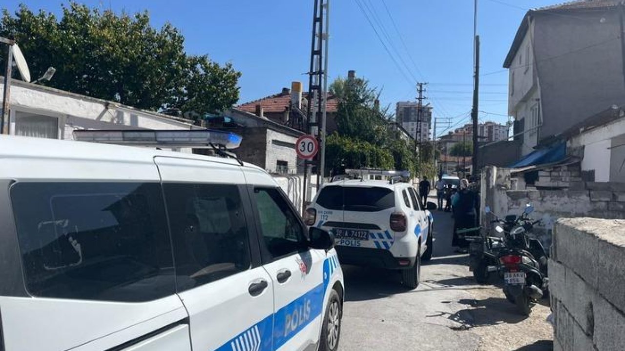 Kayseri&#039;de şüpheli ölüm: Yerde hareketsiz halde bulundu