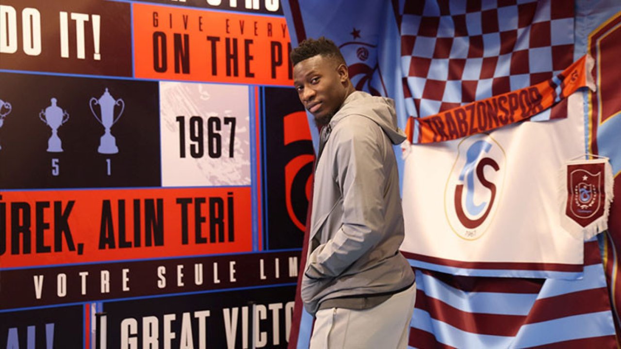 Onana: &#039;Sahada kimseden korkmuyorum!&#039;