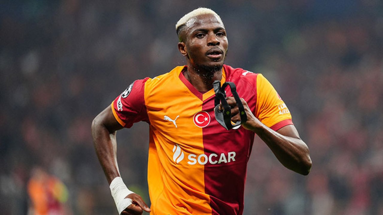 Osimhen attığı gollerle Galatasaray&#039;ı sırtlıyor!