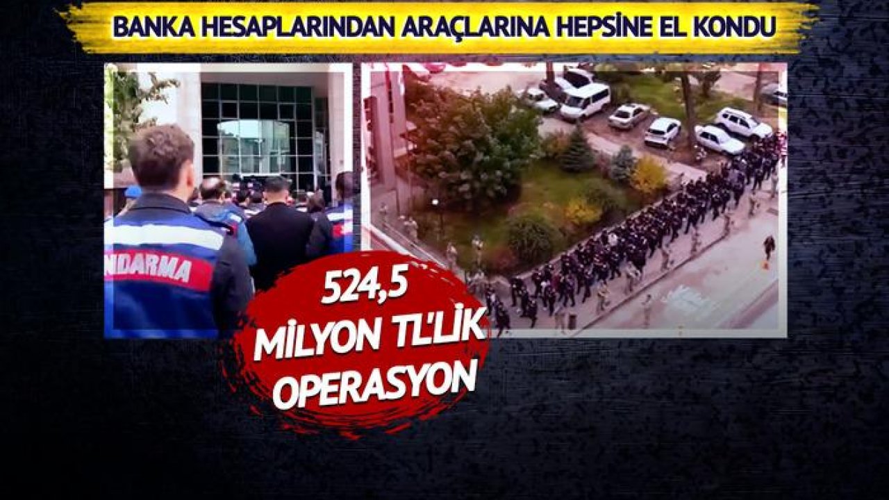 Son dakika | Yasa dışı bahisçilere geçit yok! Banka hesaplarından araçlarına hepsine el kondu: 524,5 milyon TL'lik operasyon...