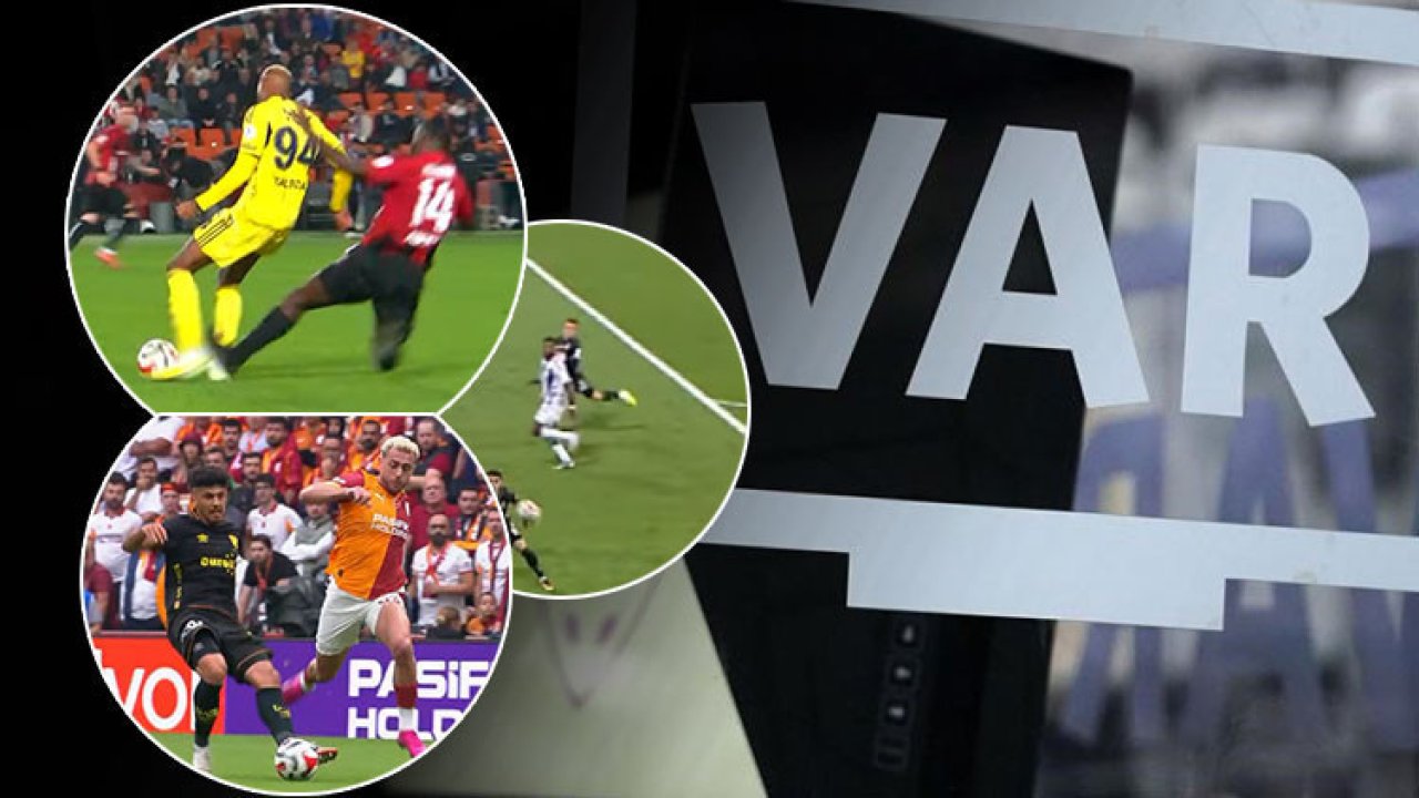 Süper Lig'de 10. haftanın VAR kayıtları açıkladı: Galatasaray, Fenerbahçe ve Beşiktaş maçlarındaki diyaloglar!