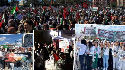 Türkiye Gazze için ayağa kalktı: 81 ilde düzenlenen gösteriler dünyada geniş yankı uyandırdı! 'Abluka ve saldırılara karşı dayanışma'