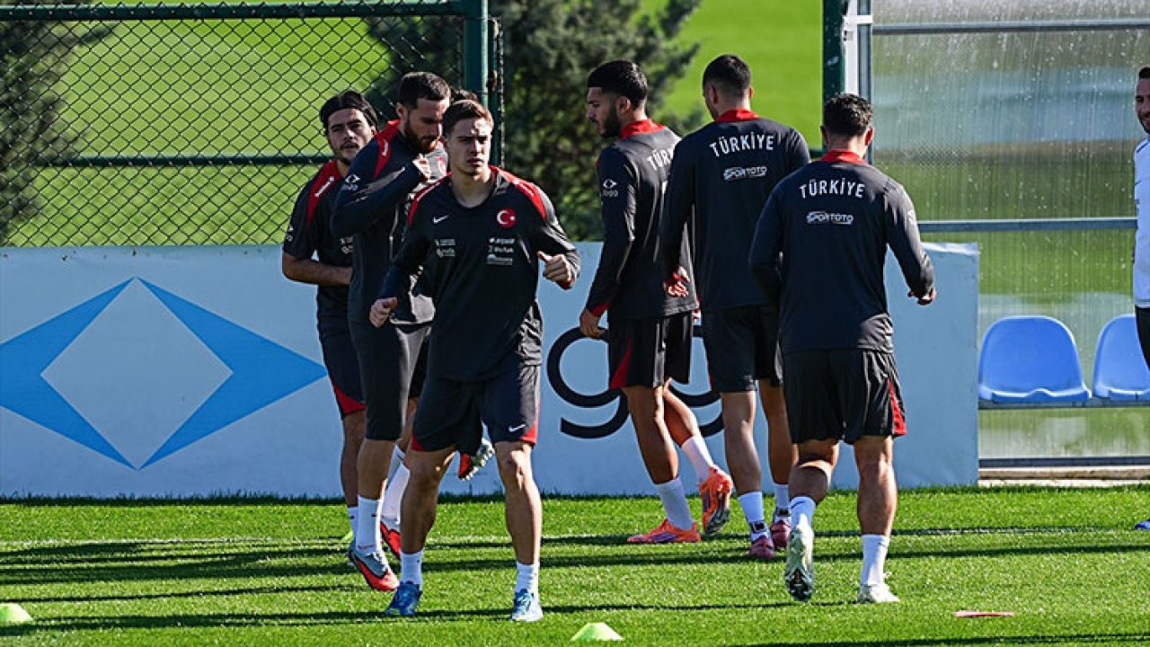 A Milli Futbol Takımı, Bulgaristan maçının hazırlıklarını tamamladı