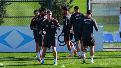 A Milli Futbol Takımı, Bulgaristan maçının hazırlıklarını tamamladı