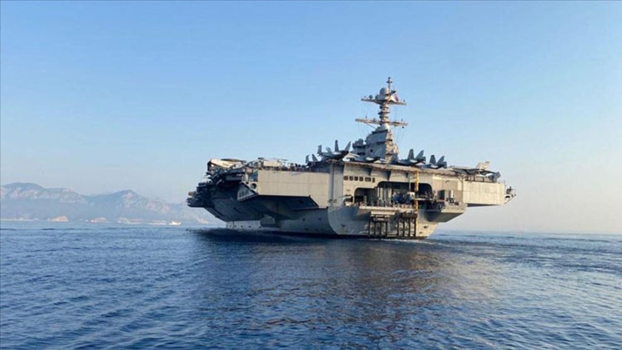 ABD&#039;nin uçak gemisi Venezuela&#039;da