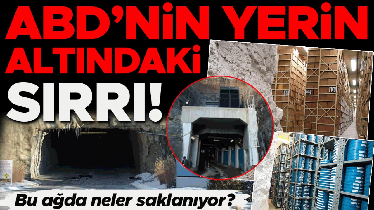 ABD’nin yerin altındaki sırrı! Bu ağda neler saklanıyor?