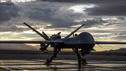 ABD'ye ait İHA Sarı Deniz'e düştü