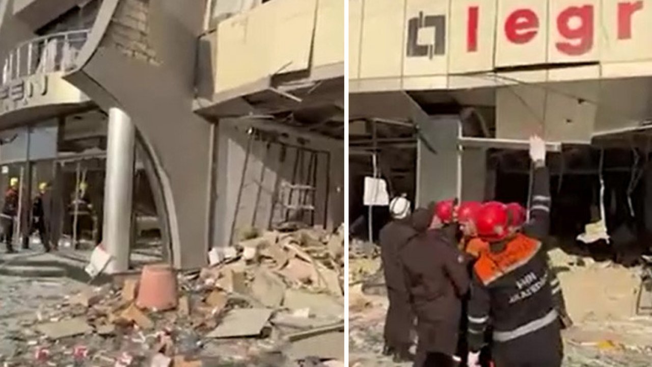 Bakü&#039;de patlama: Yaralılar var