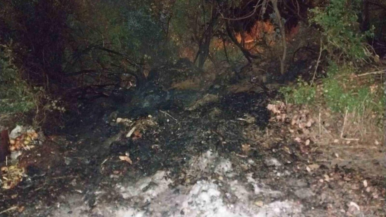 Bucak’ta arazi yangını