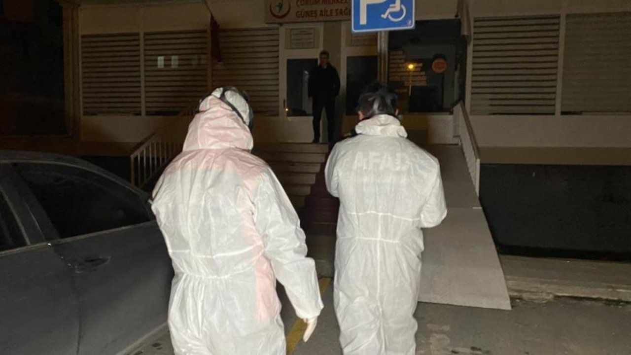 Çorum&#039;da ilaçlama yapılan apartmandaki 7 kişi hastanelik oldu