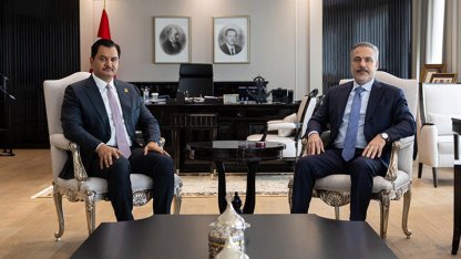 Dışişleri Bakanı Hakan Fidan, Libya Genel Komutan Yardımcısı Hafter'le görüştü