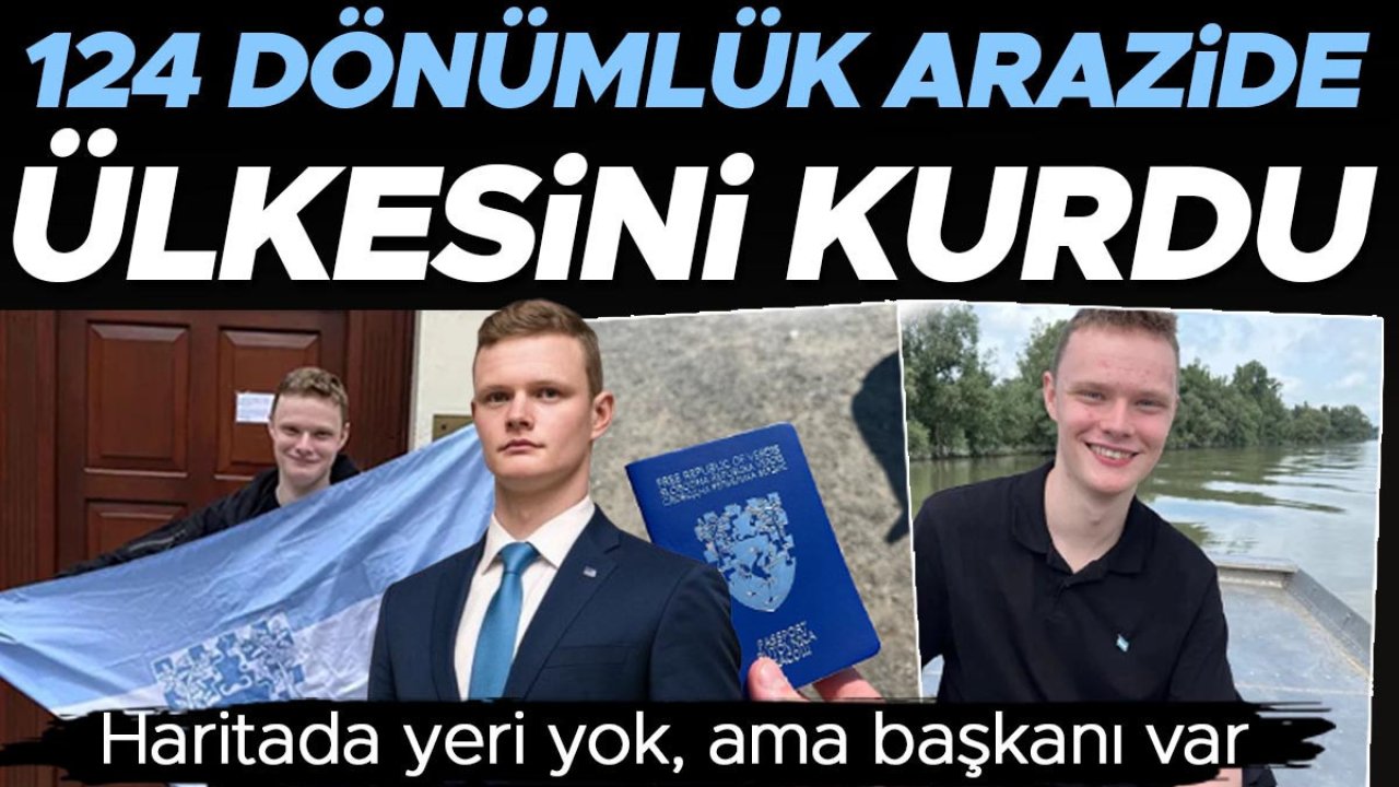 Haritada yeri yok, ama başkanı var: 124 dönümlük arazide ülkesini kurdu! ‘Bu bölgeler, gücün sınandığı yerler’