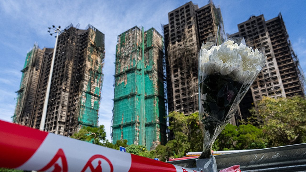 Hong Kong&#039;daki yangın faciasında ölenlerin sayısı 94&#039;e yükseldi