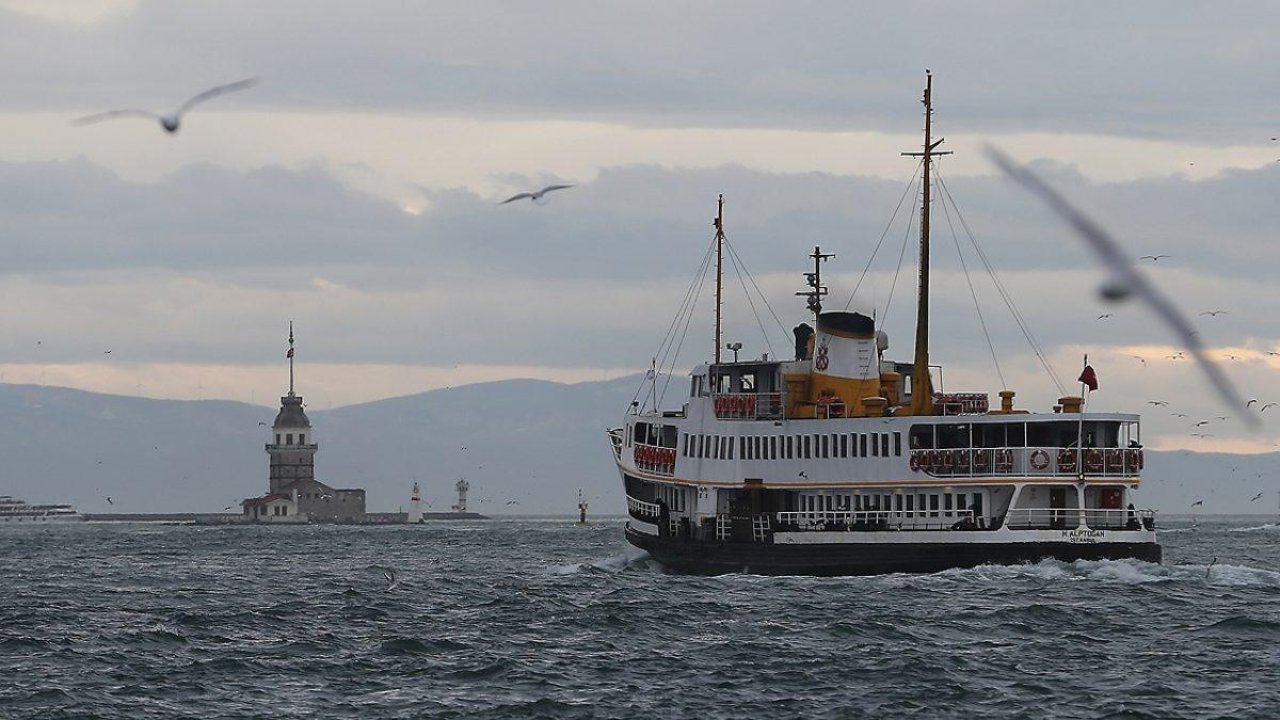 İstanbul’da vapur seferleri iptal edildi