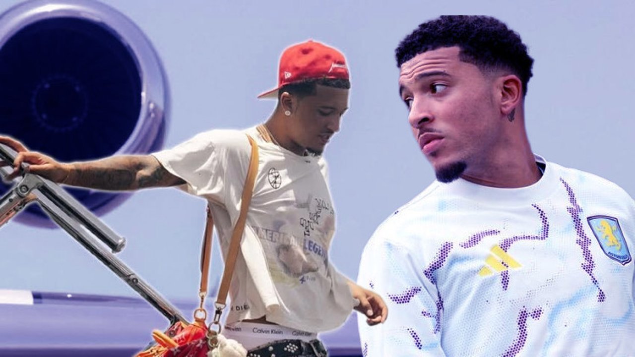 Jadon Sancho, Süper Lig deviyle transfer görüşmeleri yapmak için İstanbul&#039;a geldi!