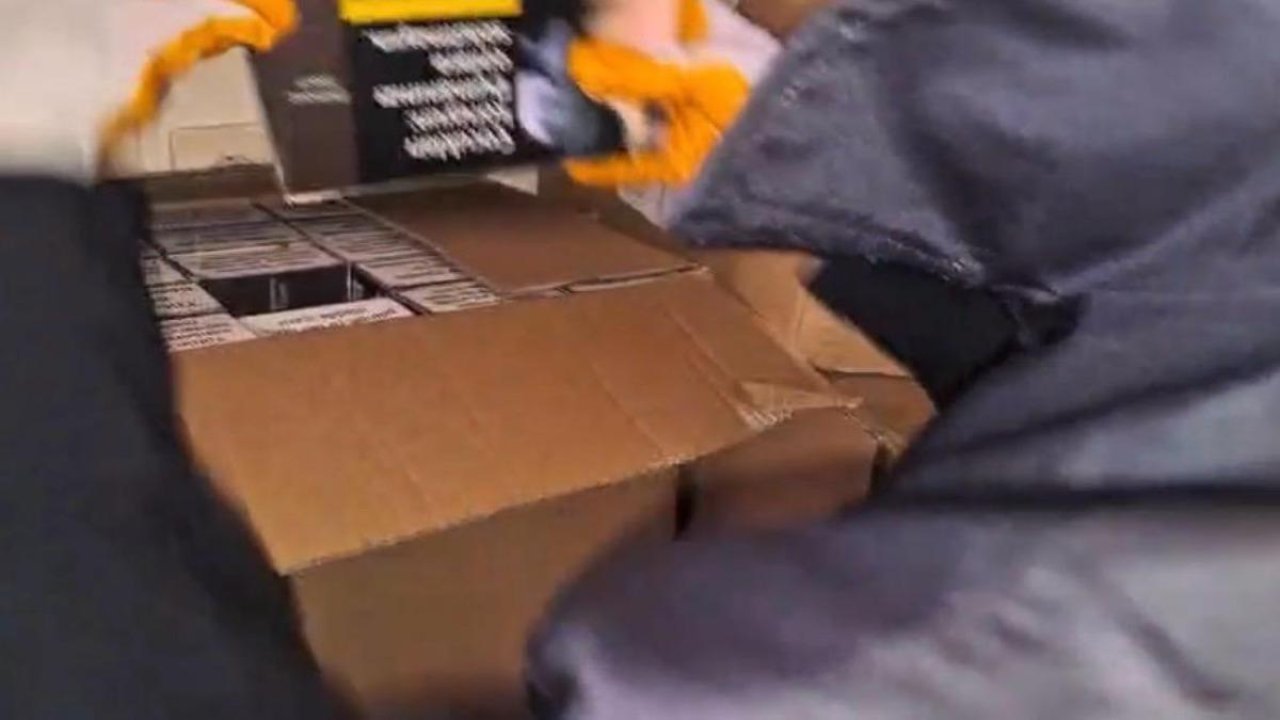 Kayseri’de 49 bin 200 adet kaçak makaron ele geçirildi: 1 gözaltı