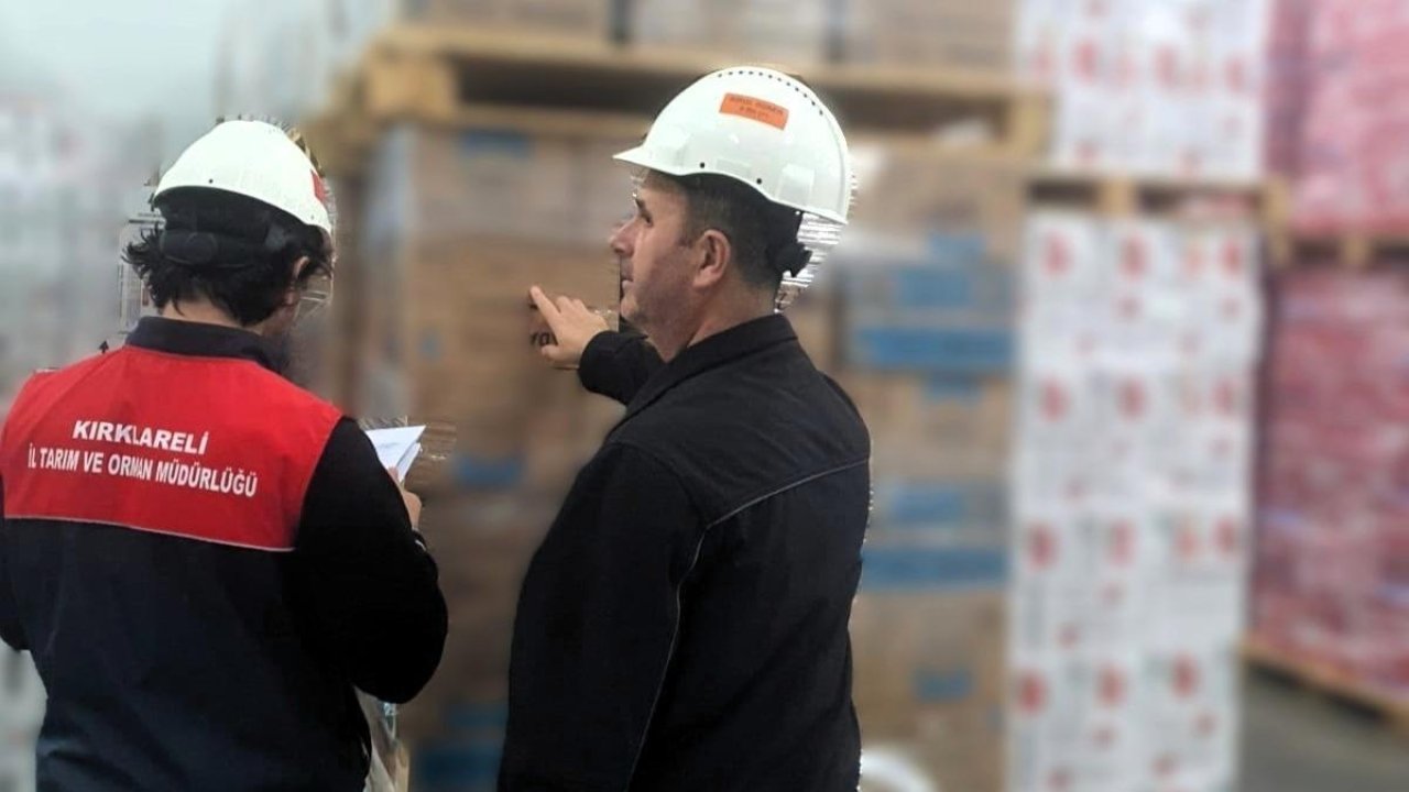 Kırklareli’nde ihracat yapan fabrikalara denetim