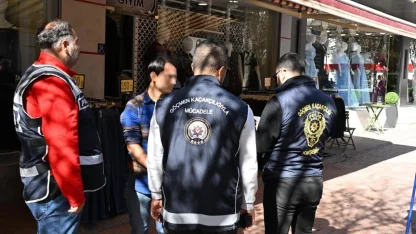 Kırşehir’de 5 düzensiz göçmen yakalandı