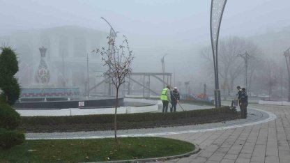 Kütahya’da yoğun sis ulaşımı olumsuz etkiledi