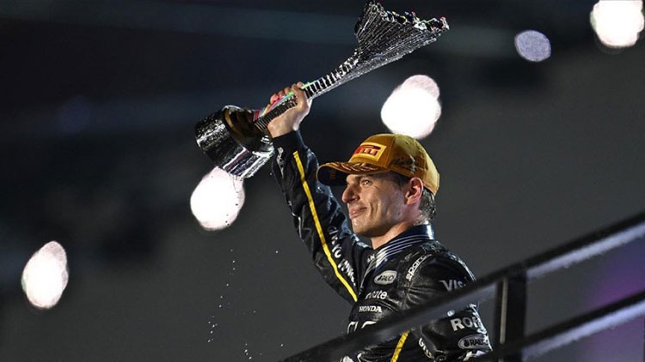 Las Vegas&#039;ta zafer Max Verstappen&#039;in