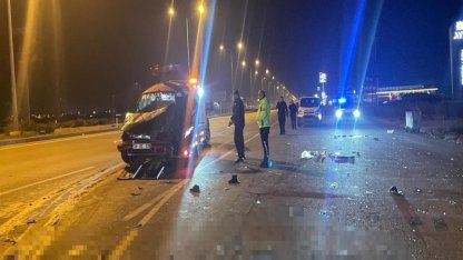 Otomobil takla atıp, karşı şeride savruldu: 1 ölü, 3 yaralı