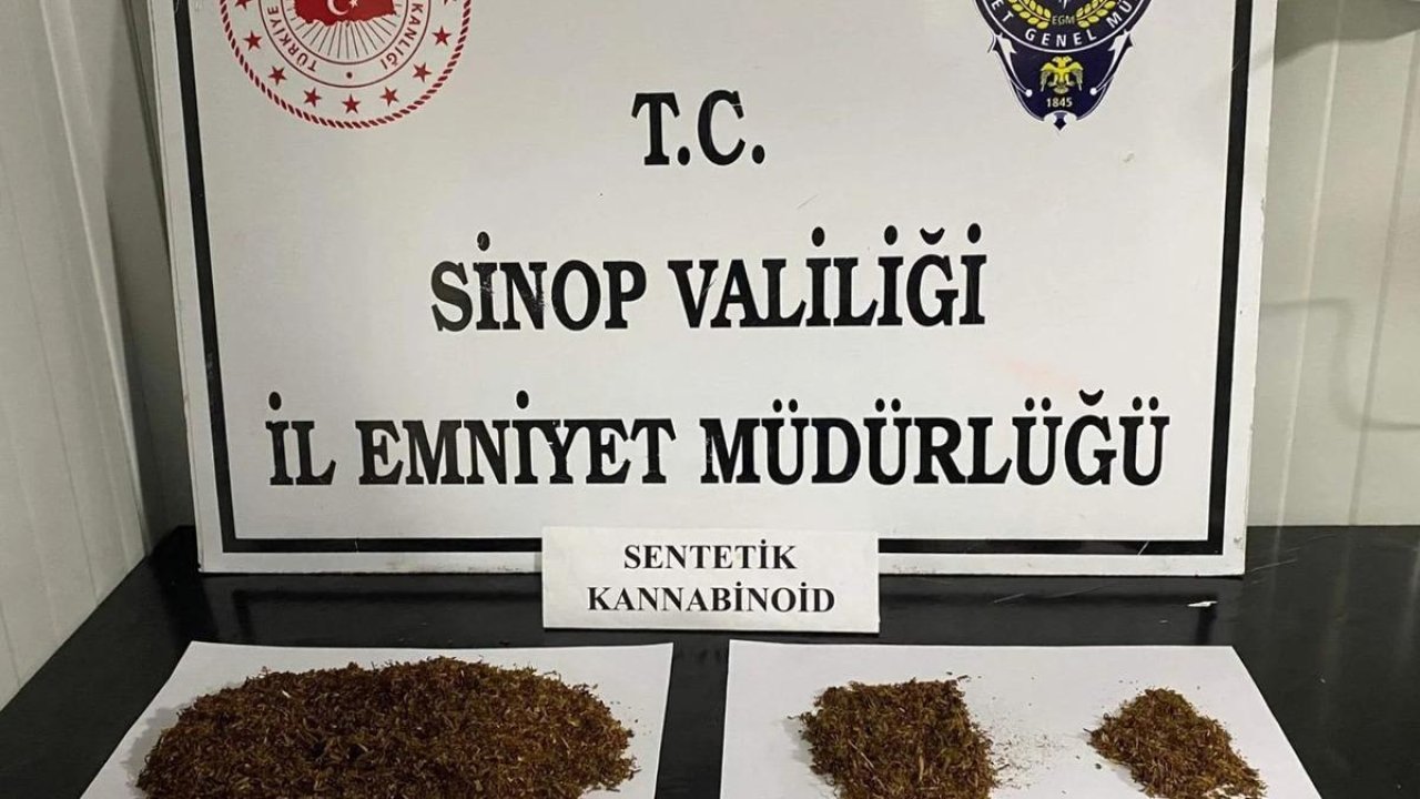 Sinop’ta uyuşturucu operasyonu: 2 tutuklama