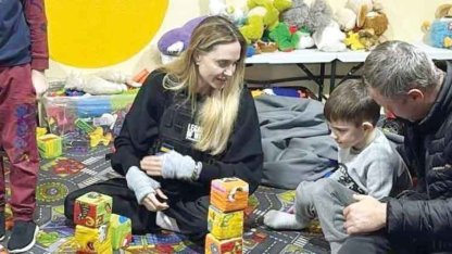 Ukrayna cephesinde Angelina Jolie sürprizi