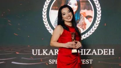 ULKAR TAGHIZADEH ŞIKLIĞI VE ÖDÜLÜYLE KONUŞULUYOR