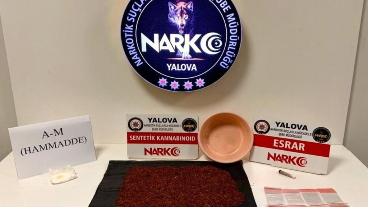 Yalova&#039;da uyuşturucu operasyonları: 12 tutuklama