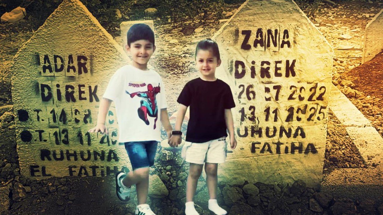 Yok böyle acı... Biri 3, diğeri 4 yaşındaydı, yan yana gömüldüler