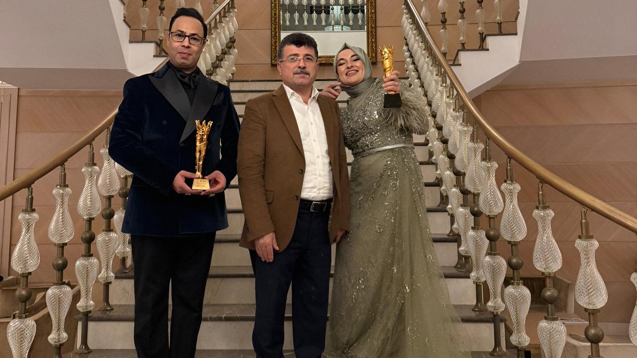 ZÜBEYDE SEMİZ'E BİR ÖDÜLDE AZERBAYCAN’DAN GELDİ