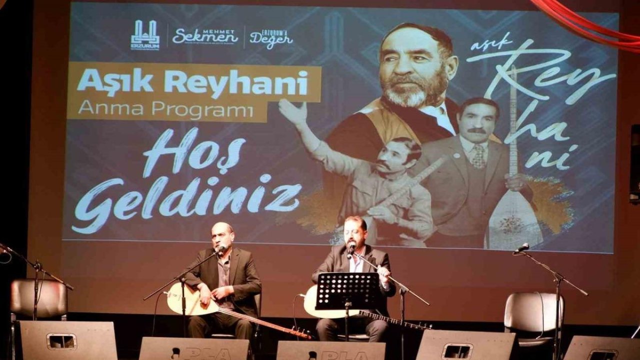 Aşık Reyhani memleketinde anıldı