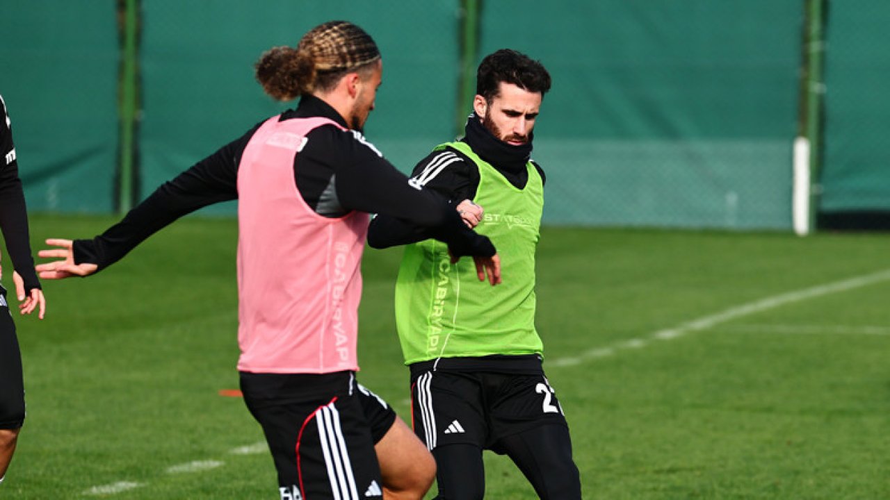 Beşiktaş'ta Rafa Silva takımla çalıştı!