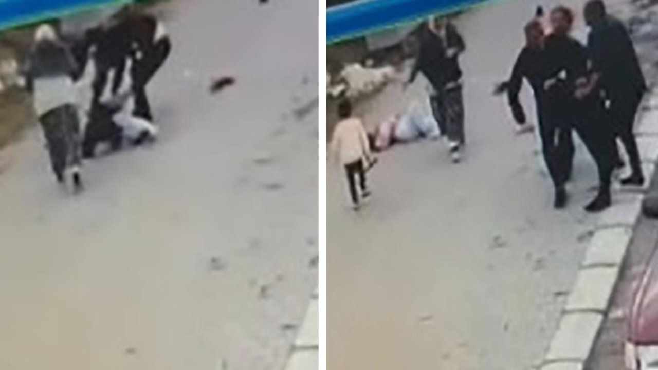 Dehşet anları kamerada! Boşanma aşamasındaki eşini boğazından ve sırtından bıçakladı