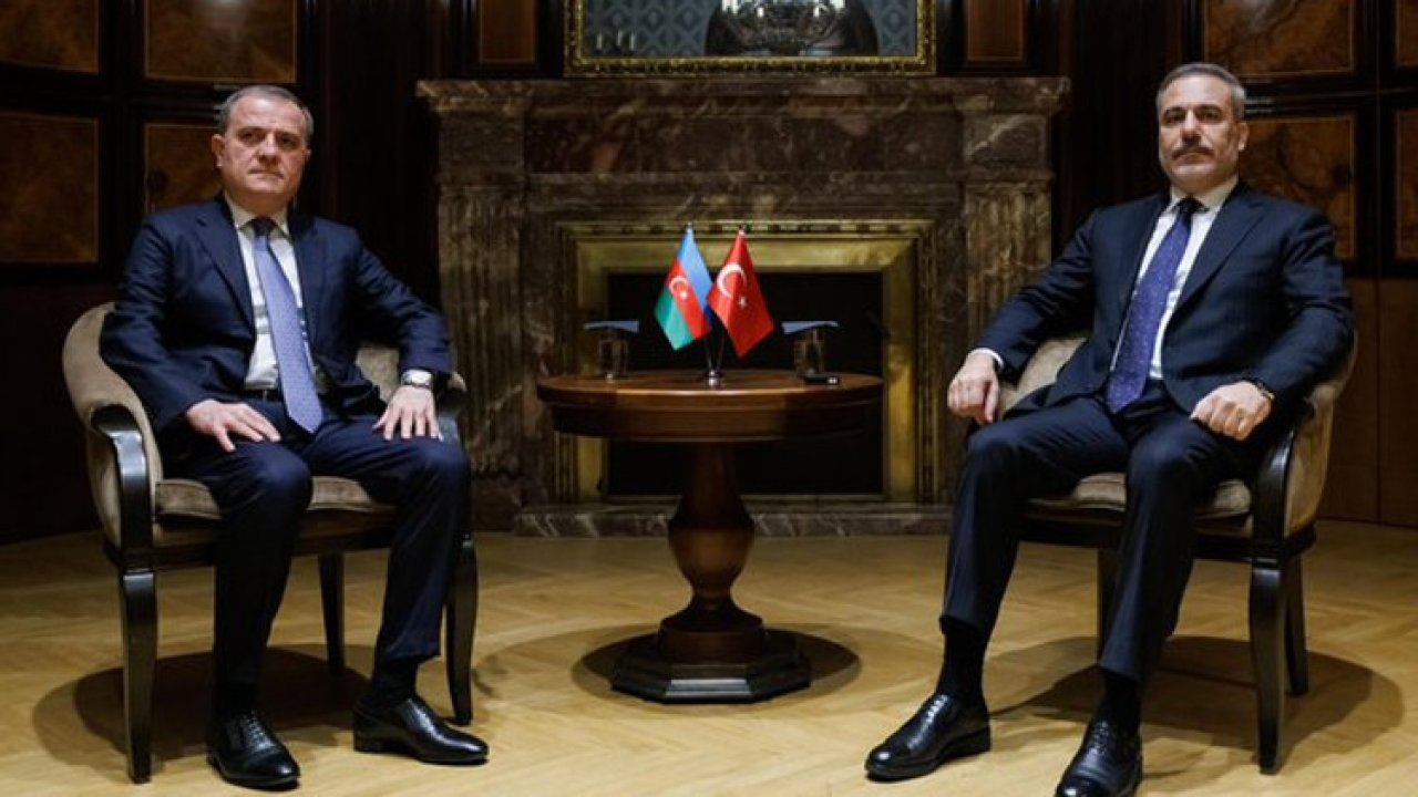 Dışişleri Bakanı Hakan Fidan, Azeri mevkidaşı Bayramov&#039;la görüştü
