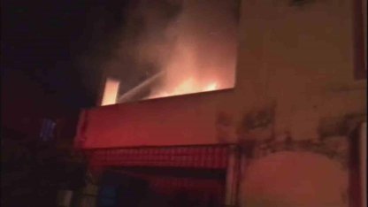 Hatay’da müstakil ev alevlere teslim oldu