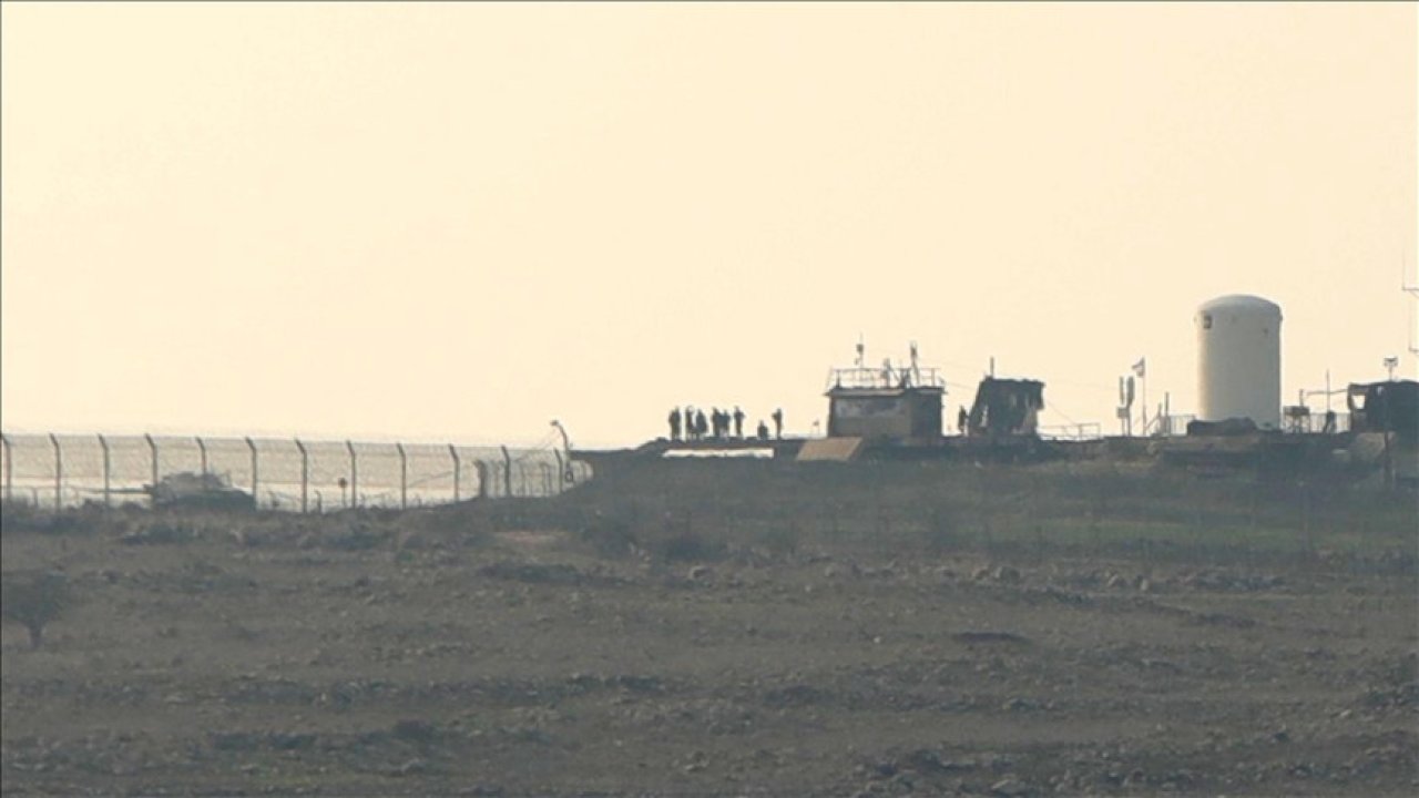 İsrail Tel el-Ahmer eş-Şarki bölgesine saldırı düzenledi