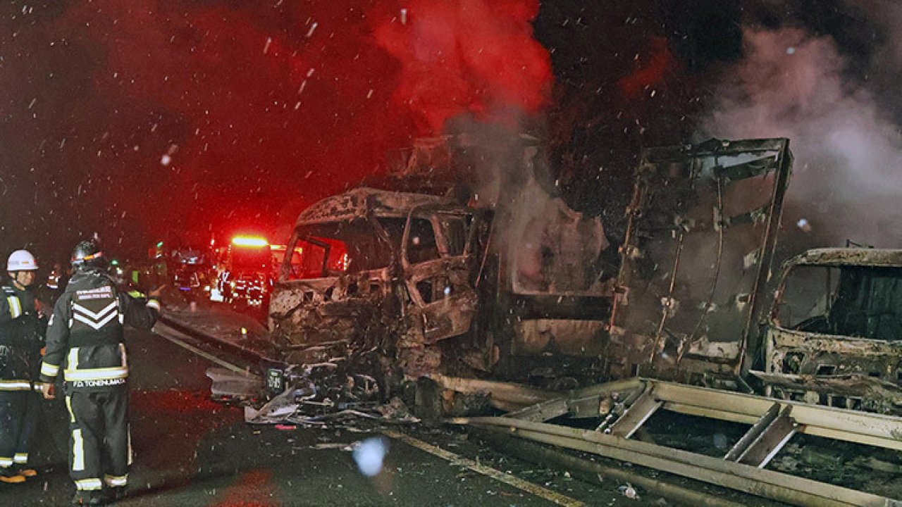 Japonya'da korkunç kaza: 50 araç birbirine girdi... 2 ölü, 26 yaralı