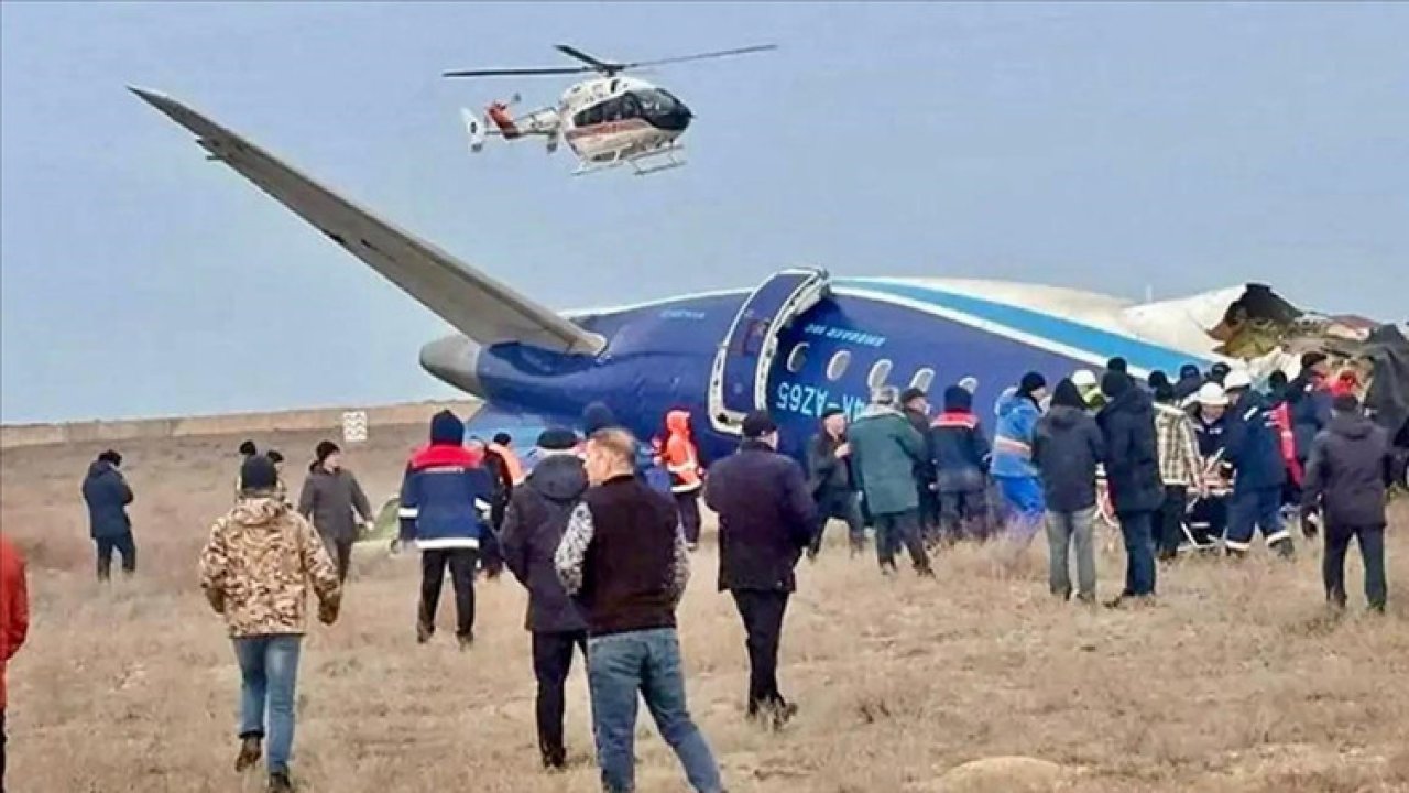 Kazakistan'da düşen Azerbaycan uçağına ilişkin ilk rapor