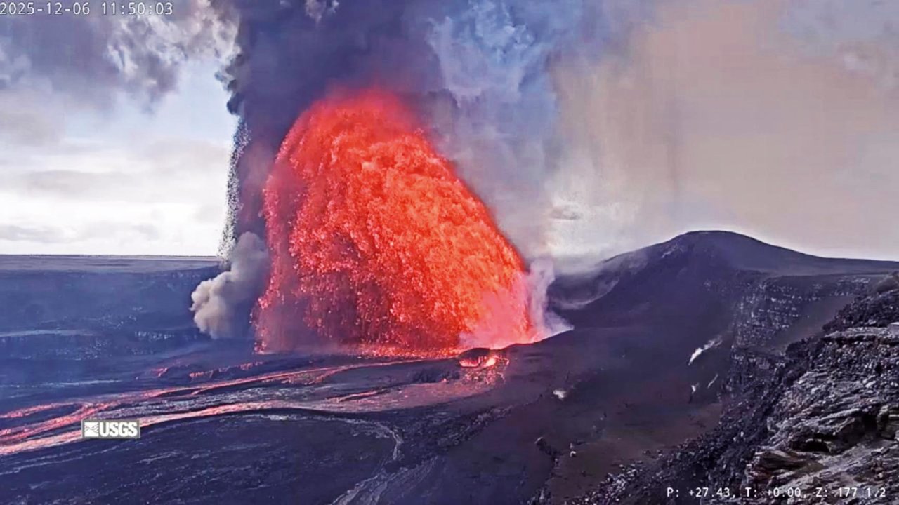 Kılauea 39. kez patladı