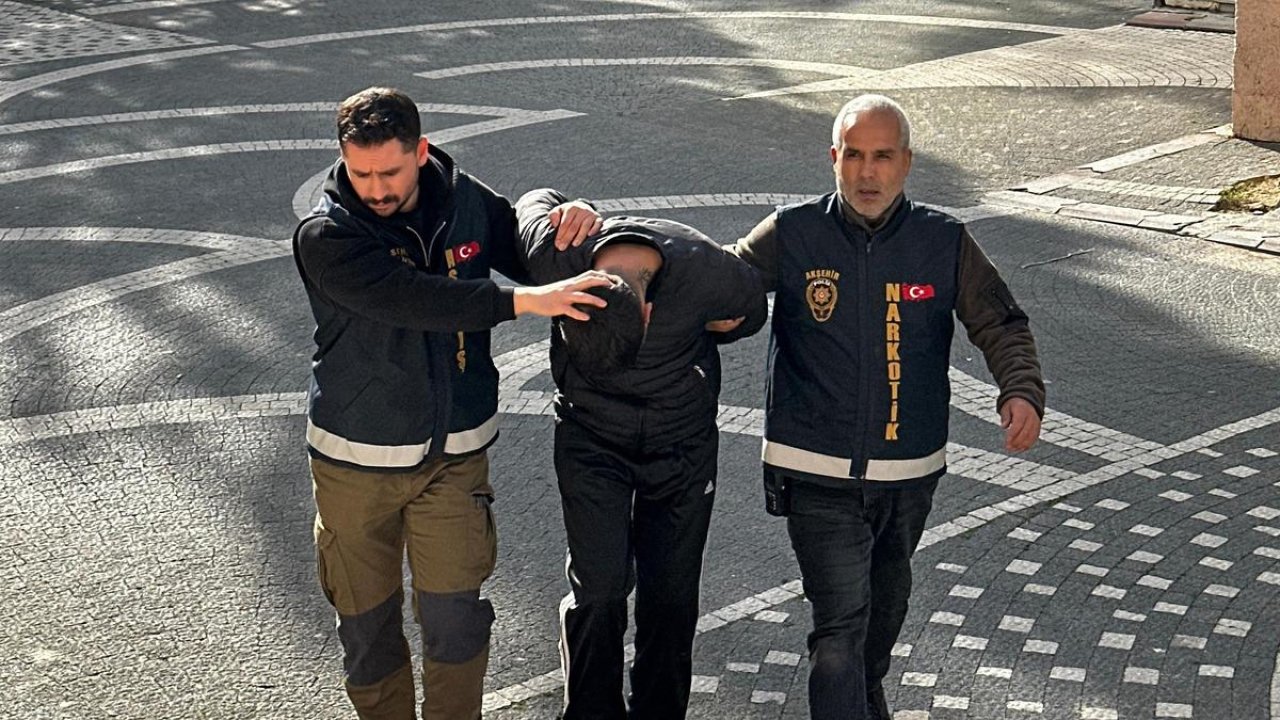 Konya'daki uyuşturucu operasyonu: Yakalanan iki şüpheliden biri tutuklandı