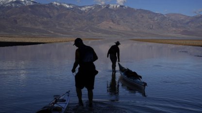 Ölüm Vadisi'nde rekor yağış: Antik göl ortaya çıktı