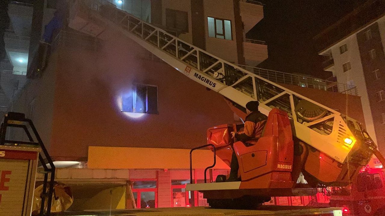 Rize&#039;de depoda yangın! Kısa sürede söndürüldü