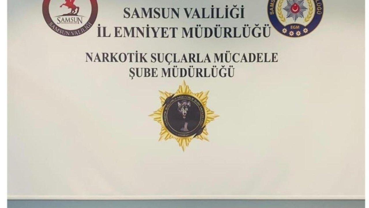 Samsun’da narkotik operasyonu: 5 gözaltı