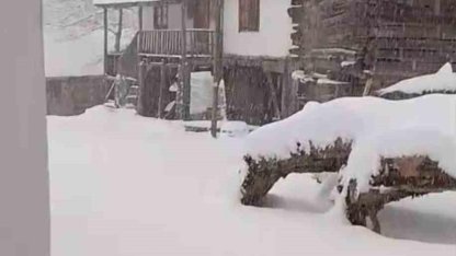 Sinop’ta kar yağışı: Yüksek kesimlerde 30 santime ulaştı