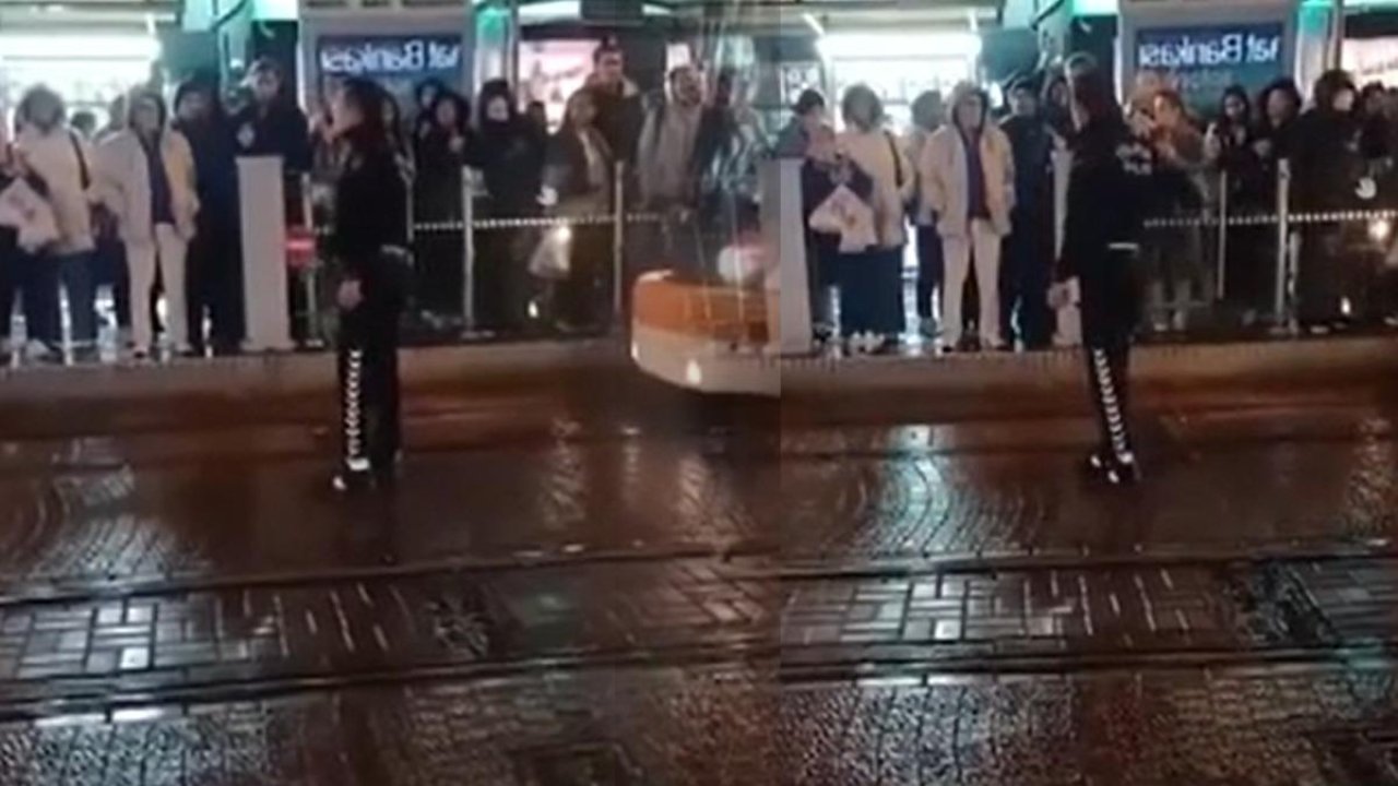 Trafik polisinin cadde ortasındaki yaptığı konuşma gündem oldu! Açığa alındı, yeni paylaşım geldi